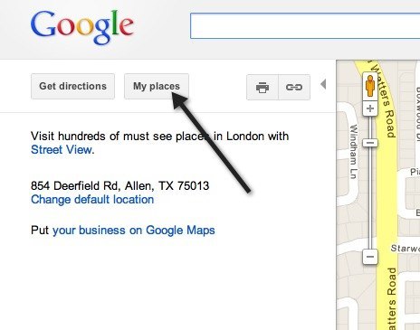 yerlerim google haritaları
