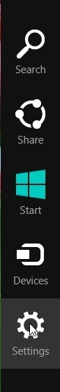 windows 8 ayarları