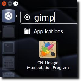 GIMP'yi aç