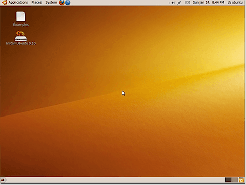 Ubuntu Masaüstü - Linux Live