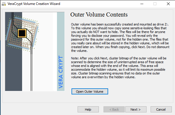 outer volume contents