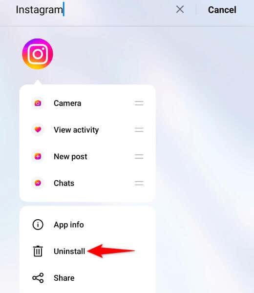 Instagram'ı Telefonunuzdan Kaldırma ve Yeniden Yükleme görseli
