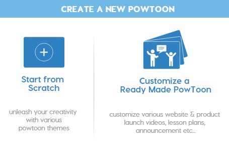 create new powtoon