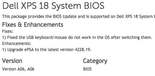 bios release notes