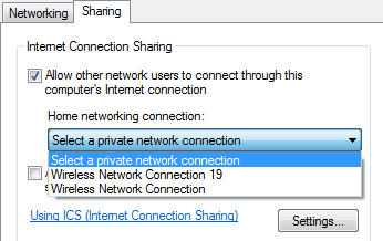 home networking connection