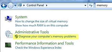admin tools memory