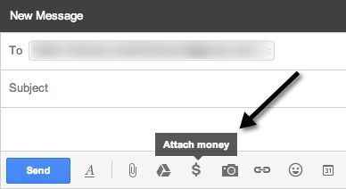 attach money gmail