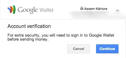 google wallet verification